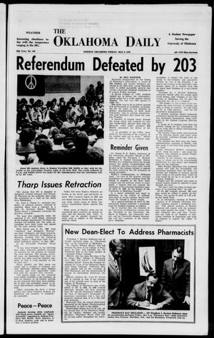 The Oklahoma Daily (Norman, Okla.), Vol. 56, No. 148, Ed. 1 Friday, May 8, 1970