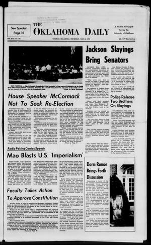 The Oklahoma Daily (Norman, Okla.), Vol. 56, No. 157, Ed. 1 Thursday, May 21, 1970
