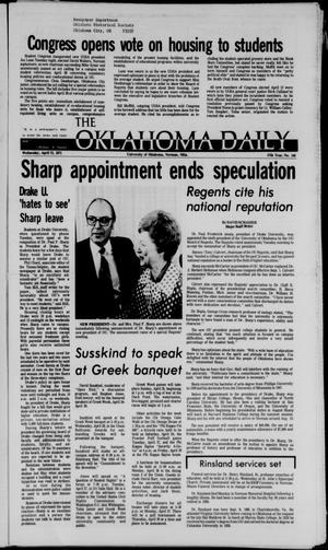The Oklahoma Daily (Norman, Okla.), Vol. 57, No. 140, Ed. 1 Wednesday, April 21, 1971