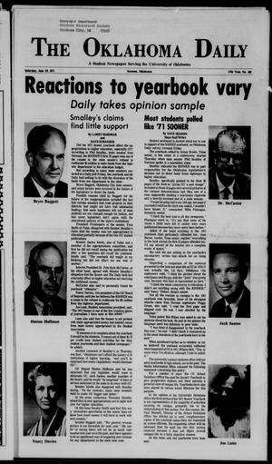 The Oklahoma Daily (Norman, Okla.), Vol. 57, No. 166, Ed. 1 Saturday, June 19, 1971