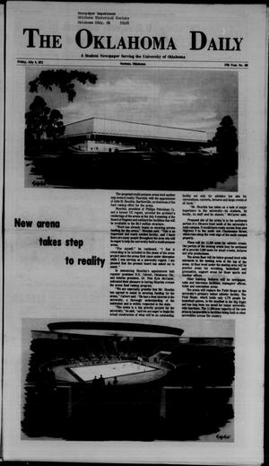 The Oklahoma Daily (Norman, Okla.), Vol. 57, No. 180, Ed. 1 Friday, July 9, 1971