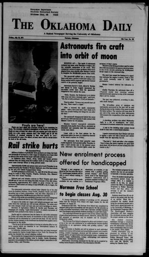Primary view of object titled 'The Oklahoma Daily (Norman, Okla.), Vol. 57, No. 195, Ed. 1 Friday, July 30, 1971'.