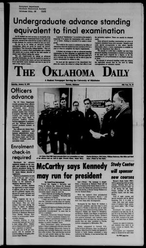 Primary view of object titled 'The Oklahoma Daily (Norman, Okla.), Vol. 58, No. 82, Ed. 1 Saturday, January 15, 1972'.