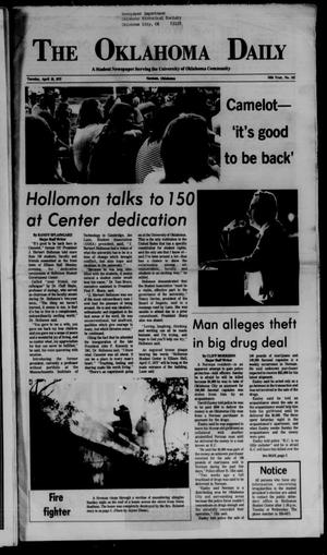 The Oklahoma Daily (Norman, Okla.), Vol. 58, No. 142, Ed. 1 Sunday, April 16, 1972