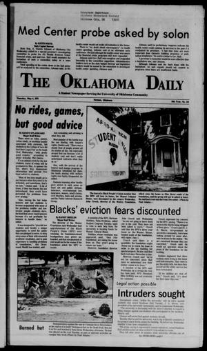 The Oklahoma Daily (Norman, Okla.), Vol. 58, No. 154, Ed. 1 Thursday, May 4, 1972