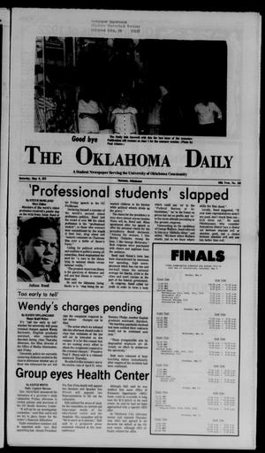 The Oklahoma Daily (Norman, Okla.), Vol. 58, No. 156, Ed. 1 Saturday, May 6, 1972