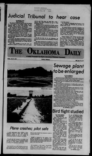 The Oklahoma Daily (Norman, Okla.), Vol. 58, No. 174, Ed. 1 Friday, June 23, 1972