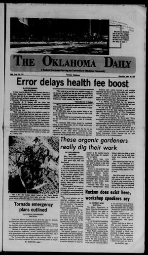 The Oklahoma Daily (Norman, Okla.), Vol. 58, No. 178, Ed. 1 Thursday, June 29, 1972