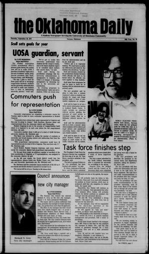 The Oklahoma Daily (Norman, Okla.), Vol. 59, No. 26, Ed. 1 Thursday, September 28, 1972