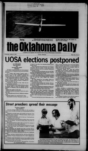 Primary view of The Oklahoma Daily (Norman, Okla.), Vol. 59, No. 40, Ed. 1 Wednesday, October 18, 1972