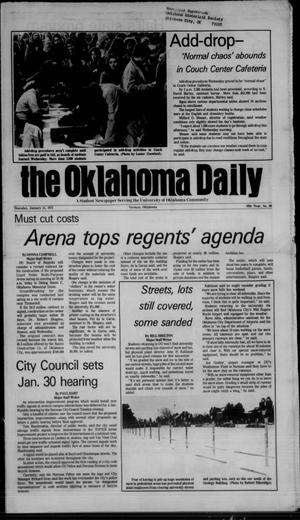 The Oklahoma Daily (Norman, Okla.), Vol. 59, No. 80, Ed. 1 Thursday, January 11, 1973