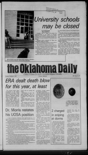 The Oklahoma Daily (Norman, Okla.), Vol. 59, No. 98, Ed. 1 Sunday, February 4, 1973