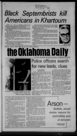 The Oklahoma Daily (Norman, Okla.), Vol. 59, No. 117, Ed. 1 Saturday, March 3, 1973