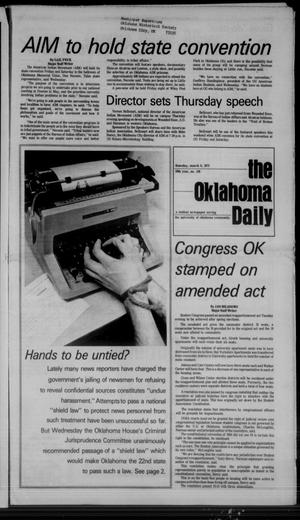 The Oklahoma Daily (Norman, Okla.), Vol. 59, No. 120, Ed. 1 Thursday, March 8, 1973