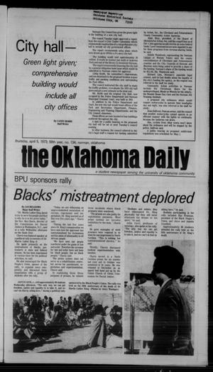 The Oklahoma Daily (Norman, Okla.), Vol. 59, No. 134, Ed. 1 Thursday, April 5, 1973