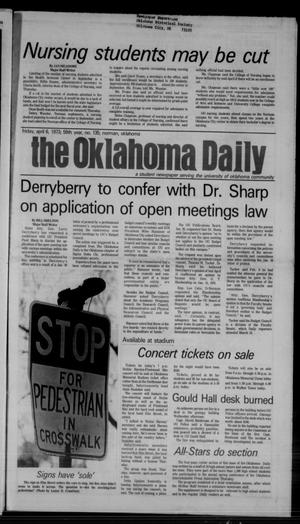The Oklahoma Daily (Norman, Okla.), Vol. 59, No. 135, Ed. 1 Friday, April 6, 1973