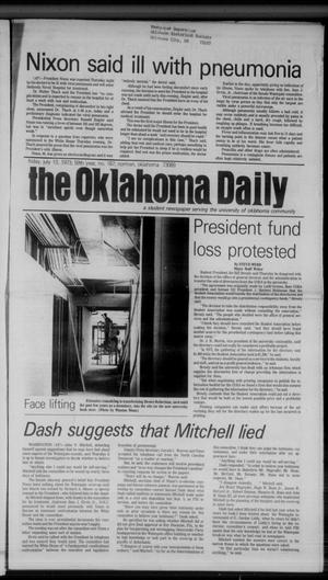 Primary view of object titled 'The Oklahoma Daily (Norman, Okla.), Vol. 59, No. 187, Ed. 1 Friday, July 13, 1973'.