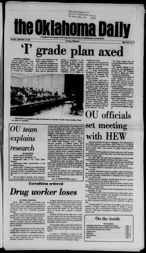 The Oklahoma Daily (Norman, Okla.), Vol. 60, No. 13, Ed. 1 Tuesday, September 11, 1973