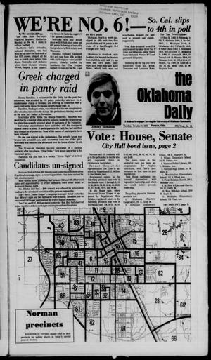 The Oklahoma Daily (Norman, Okla.), Vol. 60, No. 28, Ed. 1 Tuesday, October 2, 1973