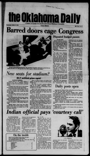 The Oklahoma Daily (Norman, Okla.), Vol. 60, No. 34, Ed. 1 Wednesday, October 10, 1973