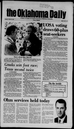 The Oklahoma Daily (Norman, Okla.), Vol. 60, No. 37, Ed. 1 Tuesday, October 16, 1973