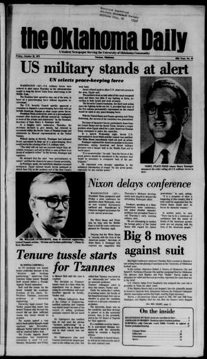 The Oklahoma Daily (Norman, Okla.), Vol. 60, No. 46, Ed. 1 Friday, October 26, 1973