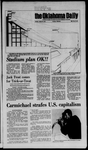 The Oklahoma Daily (Norman, Okla.), Vol. 60, No. 48, Ed. 1 Tuesday, October 30, 1973
