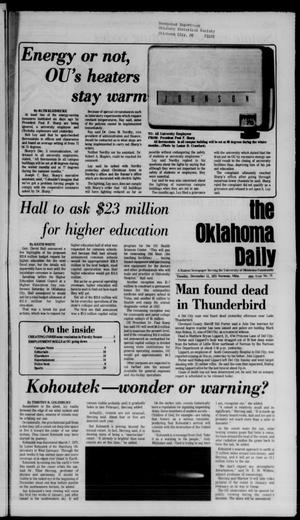The Oklahoma Daily (Norman, Okla.), Vol. 60, No. 74, Ed. 1 Tuesday, December 11, 1973