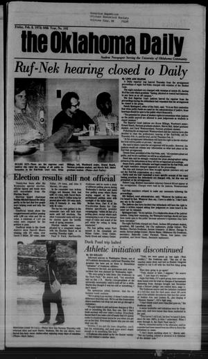 The Oklahoma Daily (Norman, Okla.), Vol. 60, No. 102, Ed. 1 Friday, February 8, 1974