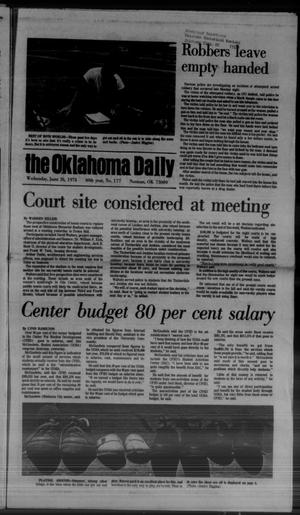 The Oklahoma Daily (Norman, Okla.), Vol. 60, No. 177, Ed. 1 Wednesday, June 26, 1974