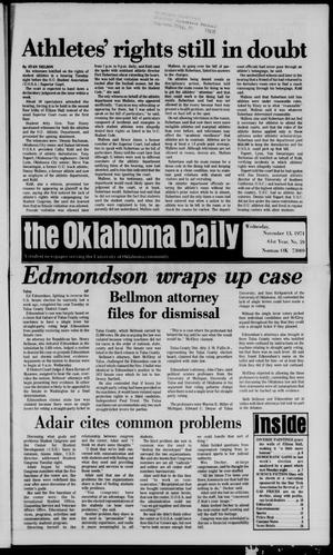 The Oklahoma Daily (Norman, Okla.), Vol. 61, No. 59, Ed. 1 Wednesday, November 13, 1974