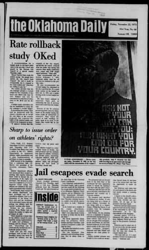 The Oklahoma Daily (Norman, Okla.), Vol. 61, No. 66, Ed. 1 Friday, November 22, 1974