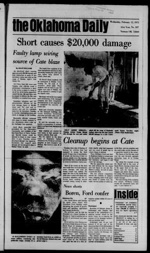 The Oklahoma Daily (Norman, Okla.), Vol. 61, No. 107, Ed. 1 Wednesday, February 12, 1975