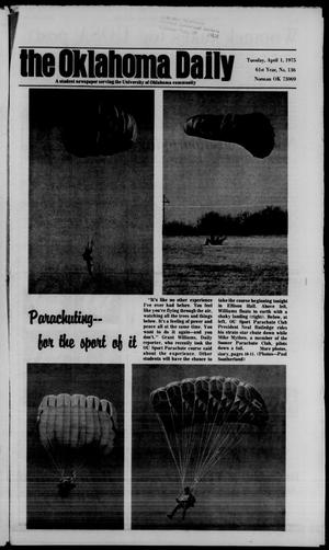 The Oklahoma Daily (Norman, Okla.), Vol. 61, No. 136, Ed. 1 Tuesday, April 1, 1975