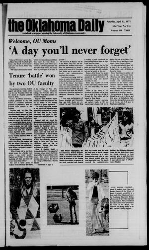 The Oklahoma Daily (Norman, Okla.), Vol. 61, No. 145, Ed. 1 Saturday, April 12, 1975