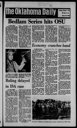 The Oklahoma Daily (Norman, Okla.), Vol. 62, No. 52, Ed. 1 Saturday, November 1, 1975