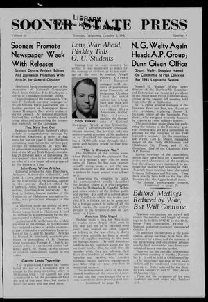 Sooner State Press (Norman, Okla.), Vol. 35, No. 4, Ed. 1 Saturday, October 3, 1942
