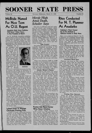 Sooner State Press (Norman, Okla.), Vol. 35, No. 70, Ed. 1 Saturday, March 11, 1944
