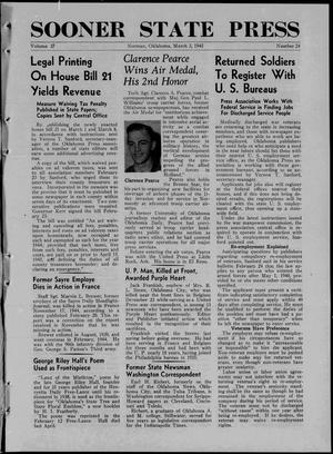 Sooner State Press (Norman, Okla.), Vol. 37, No. 24, Ed. 1 Saturday, March 3, 1945