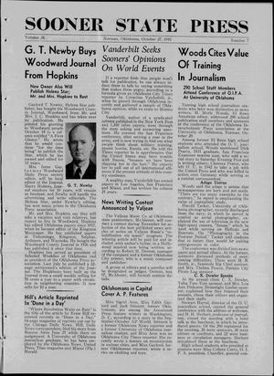 Sooner State Press (Norman, Okla.), Vol. 38, No. 7, Ed. 1 Saturday, October 27, 1945