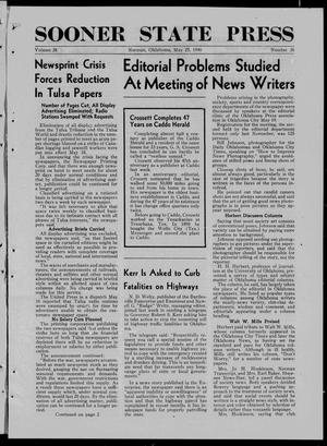 Sooner State Press (Norman, Okla.), Vol. 38, No. 36, Ed. 1 Saturday, May 25, 1946