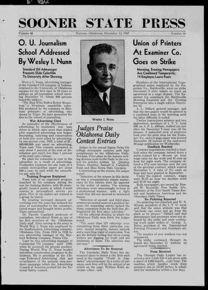 Sooner State Press (Norman, Okla.), Vol. 40, No. 14, Ed. 1 Saturday, December 13, 1947
