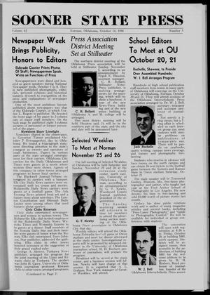Sooner State Press (Norman, Okla.), Vol. 42, No. 50, Ed. 1 Saturday, October 14, 1950