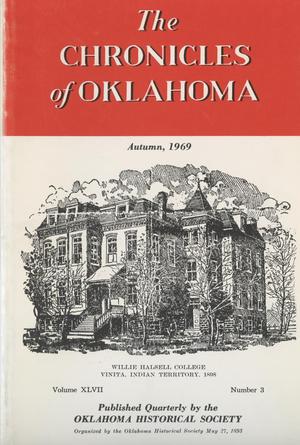 Chronicles of Oklahoma, Volume 47, Number 3, Autumn 1969