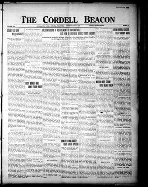 The Cordell Beacon (Cordell, Okla.), Vol. 20, No. 16, Ed. 1 Thursday, November 2, 1916