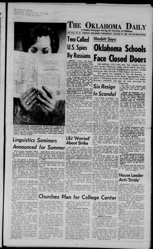 The Oklahoma Daily (Norman, Okla.), Vol. 51, No. 80, Ed. 1 Wednesday, January 27, 1965