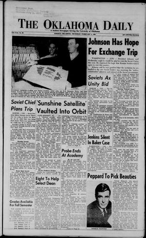 The Oklahoma Daily (Norman, Okla.), Vol. 51, No. 86, Ed. 1 Thursday, February 4, 1965