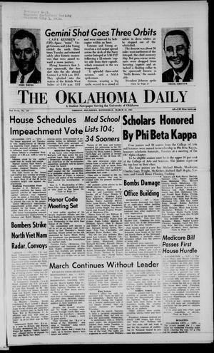 The Oklahoma Daily (Norman, Okla.), Vol. 51, No. 120, Ed. 1 Wednesday, March 24, 1965