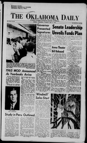 The Oklahoma Daily (Norman, Okla.), Vol. 51, No. 153, Ed. 1 Tuesday, May 18, 1965
