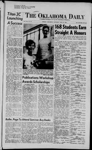 The Oklahoma Daily (Norman, Okla.), Vol. 51, No. 167, Ed. 1 Saturday, June 19, 1965
